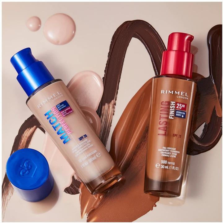 Actual product image Rimmel London Match Perfection SPF20 (102 Light Nude)