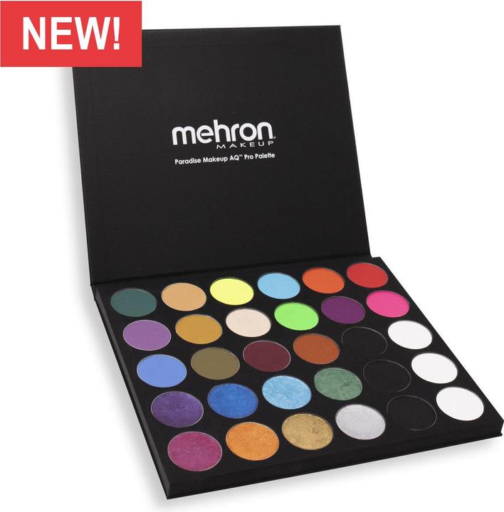 Actual product image Mehron Paradise AQ 30 Color Pro Palette