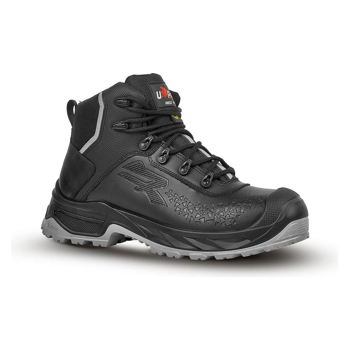 U-Power Uomo Nero Scarpe Da Lavoro, Sicherheitsstiefel Stride (S3, 37)