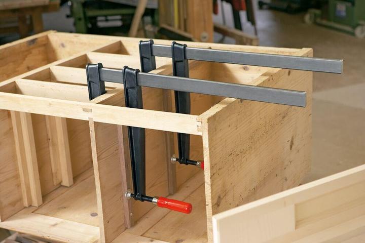 Actual product image Bessey Deep-clamping screw clamp TGNT 8 (800 mm)