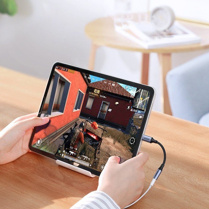 Produktbild Ugreen USB-C zu 3.5mm Adapter Kabel mit DAC Chip (USB Typ C, 3.5mm Klinke)