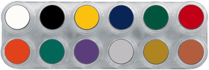 Actual product image Grimas Créme Makeup Palette 12F (Pallet 12 F)