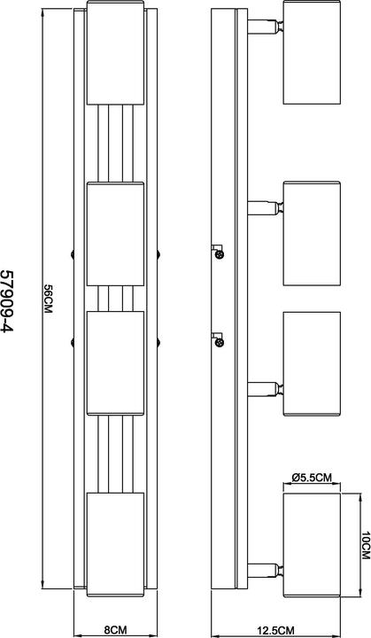 Produktbild Globo Kayden (GU10)