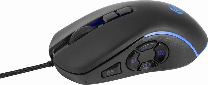 Image du produit Gembird Souris de jeu 12 boutons avec éclairage LED (Filaire)