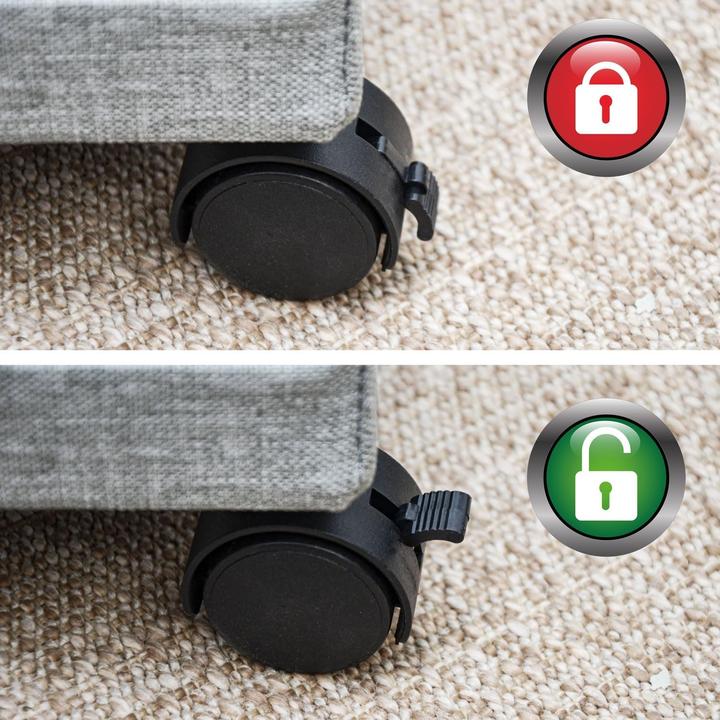 Actual product image DuneDesign Wäschekorb mit Rollen (50 l)