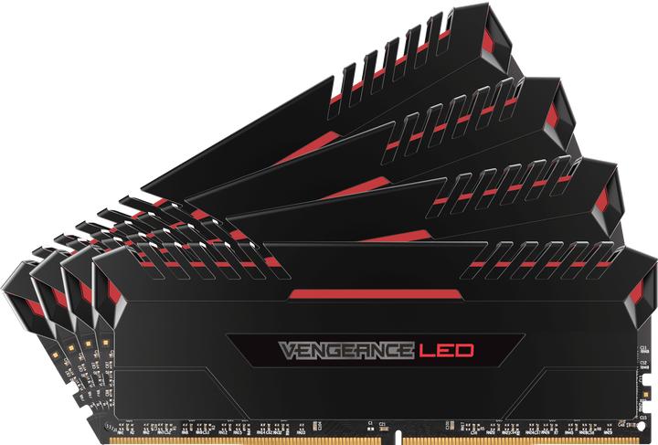 Actual product image Corsair Vengeance LED (4 x 8GB, 3400 MHz, DDR4-RAM, DIMM)