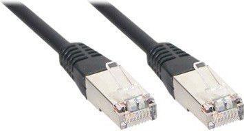 Produktbild Good Connections RNS® Patchkabel mit Rastnasenschutz, Cat. 6, S/FTP, PiMF, PVC, 250MHz, schwarz, 0,25m (S/FTP, CAT6, 0.25 m)