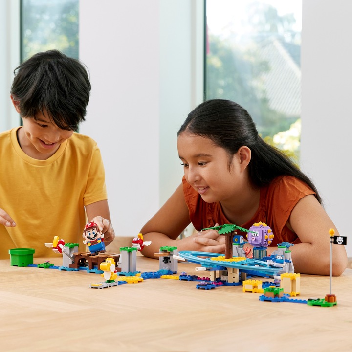 Actual product image LEGO Maxi Igloos Beach Trip - Expansion Set (71400, LEGO Super Mario)