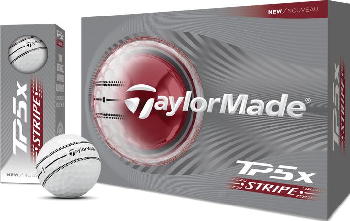 Produktbild Taylor Made TP5x Stripe (2026) Golfbälle
