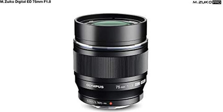 Produktbild Olympus ED 75mm f/1.8 M.Zuiko (Micro Four Thirds, Micro Four Thirds)