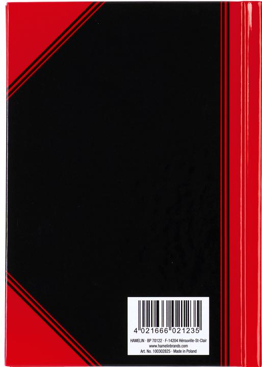 Produktbild Bantex A6 China Kladde (A6, Liniert, Harter Einband)