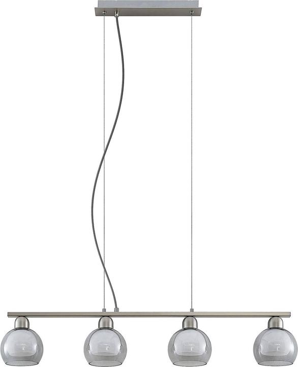 Produktbild Lucande Kaiya 4 Pendelleuchte Nickel (E14)