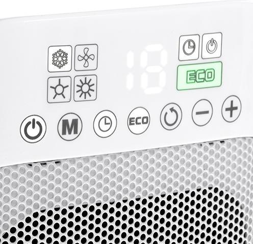 Produktbild Adler AD 7727 LED ceramic heater with remote control (1500 W)