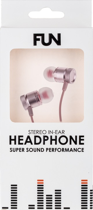 Image du produit Peter Jäckel FUN Casque stéréo Premium or rose avec prise jack 3,5 mm (Filaire)