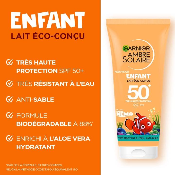 Actual product image NoName Ambre Solaire Kids Spf50 Body Balm With Sun Protection Nemo 100ml (Suntan cream, SPF 50, 100 ml)