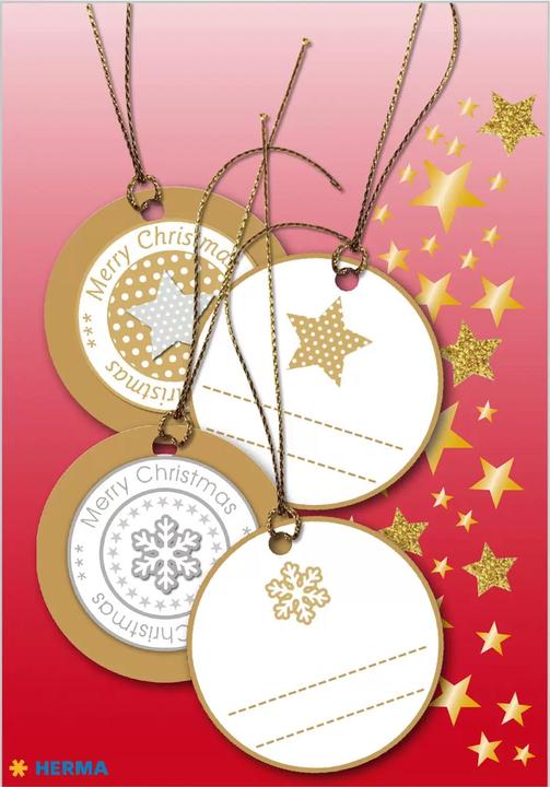 Produktbild HERMA Geschenkanhänger (Geschenkverzierung, 4 x)