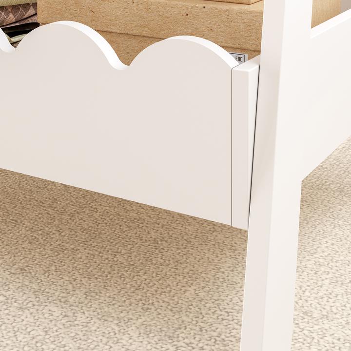 Immagine prodotto En.Casa Kindergarderobe Vestnes 99x66x38 cm Weiss