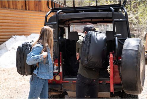 Actual product image Wandrd Transit 45L Travel Backpack Black (Photo backpack, 45 l)