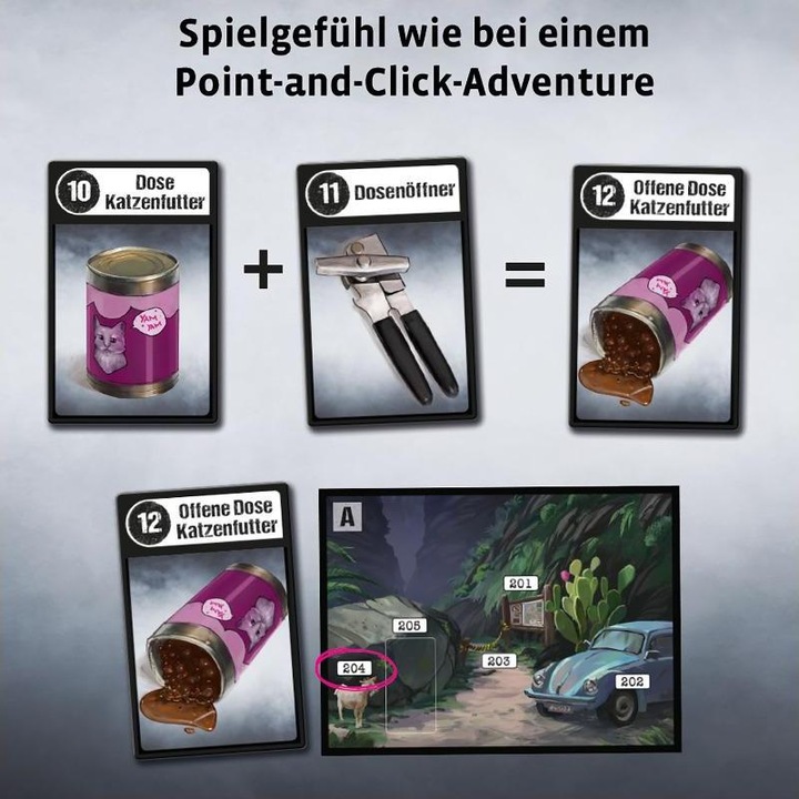 Actual product image Kosmos Adventure Games: The volcanic island (German)
