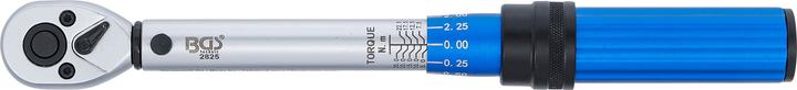 Actual product image BGS Torque spanner (1/4", 5 Nm, 25 Nm)