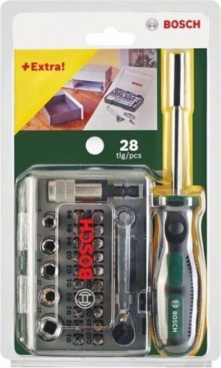 Produktbild Bosch Zubehör Bit-Set (5/16", 1/2", 1/4", 3/4", 3/8", 2/3/4/5/6/7/8 mm, T20/25 mm, Torq-Set 7/8", 10/15" Schaft)