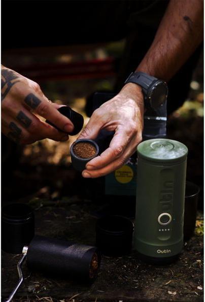 Image du produit No Name OutIn Nano Espressomaschine Grün