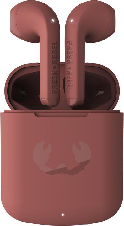 Productafbeelding Fresh'N Rebel n Rebel - Twins Core - Echte draadloze oordopjes - Safari Red (Geen ruisonderdrukking, 6 h, Draadloze)