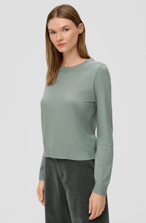 Produktbild s.Oliver Strickpullover Pullover aus Viskosemix (40)