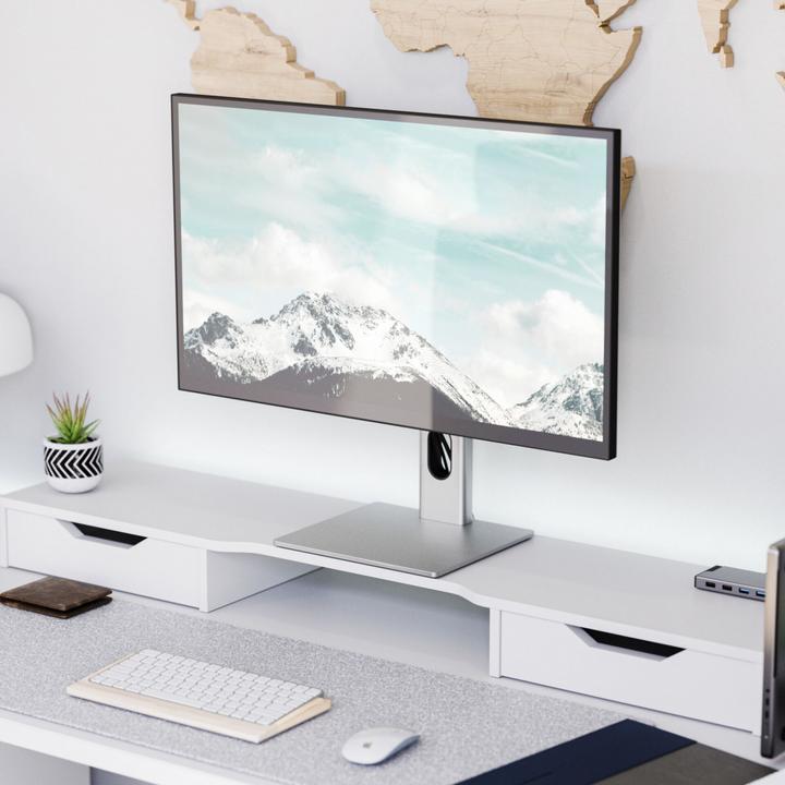 Image du produit Alogic 27F34KCPD Écran LED 68,6 cm (27 pouces) 3840 x 2160 pixels 4K Ultra HD Argenté (3840 x 2160 pixels, 27")