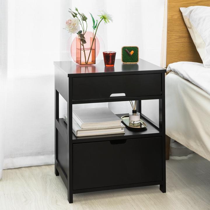 Actual product image SoBuy Bedside table (45 x 55 x 38 cm)