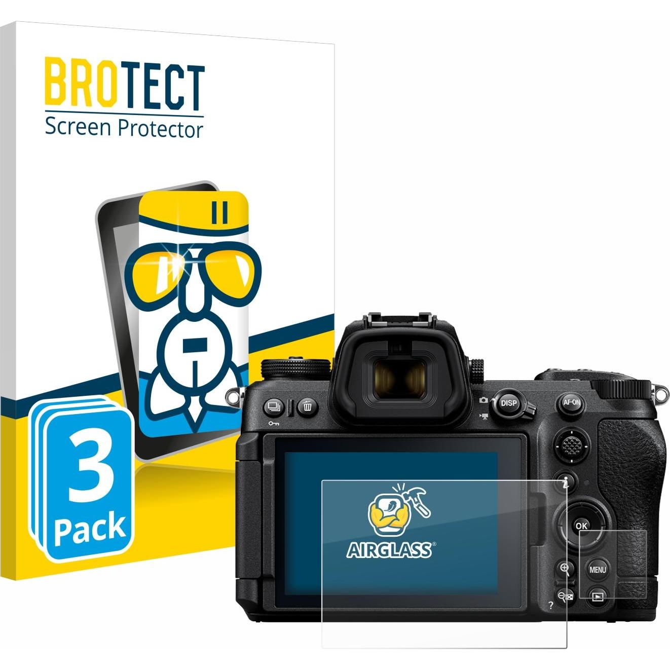 BROTECT AirGlass Panzerglasfolie (Displayschutz), Kameraschutz