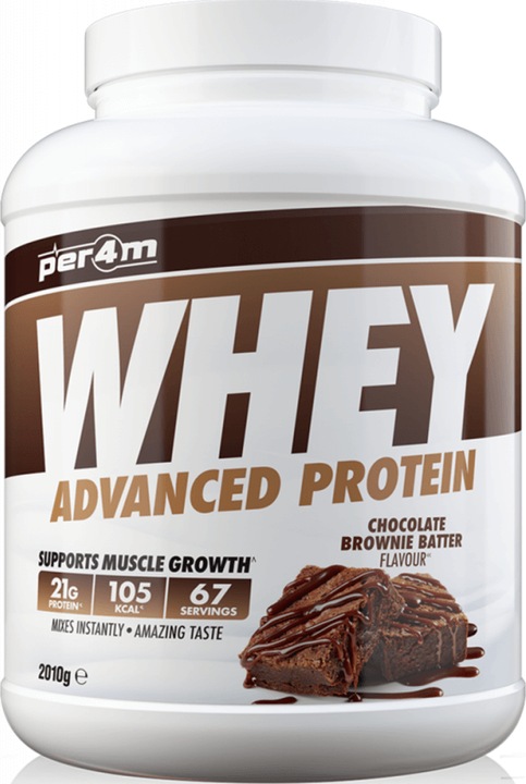 Actual product image Per4m Whey Advanced Protein (Chocolate Brownie Batter, 1 pcs., 2010 g)