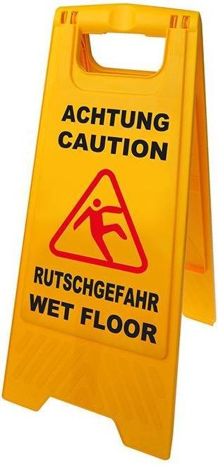 Immagine prodotto ProPlus Cartello di avvertimento "Attenzione - pericolo di scivolamento".