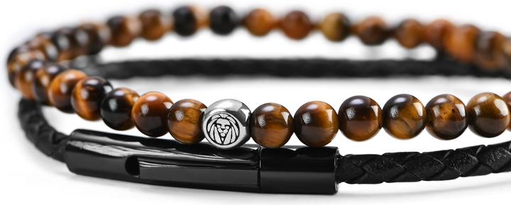 Produktbild Lucleon William (19 cm, Leder, Silber, Stein)