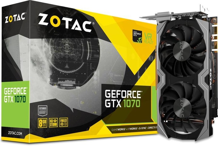 Produktbild Zotac GeForce GTX 1070 Mini (8 GB)