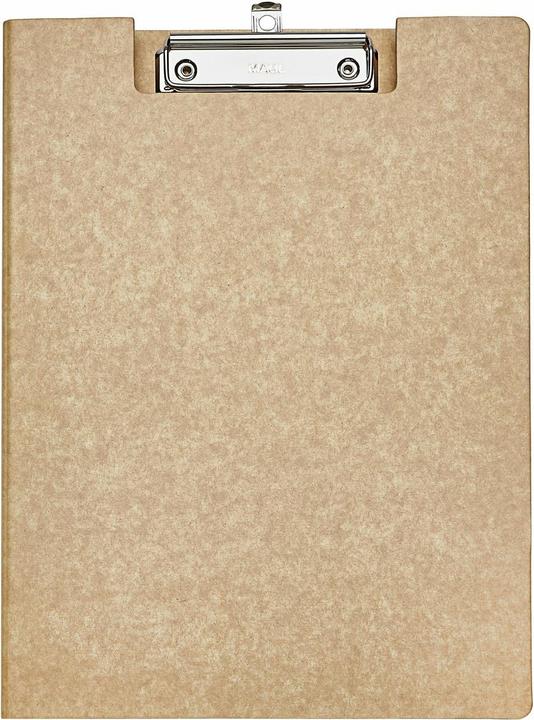 Produktbild Maul Klemmbrett-Mappe balance, Karton, braun stabiler Karton kaschiert mit naturbelassenem Kraftpapier