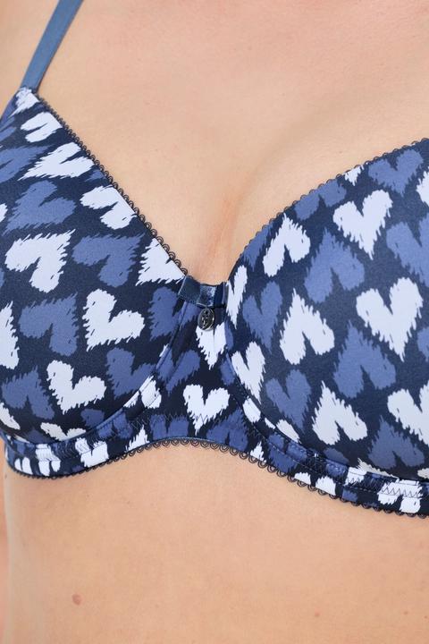Produktbild Ulla Popken Bügel-BH, Herzen, Softcups, Cup B - F (85 E)