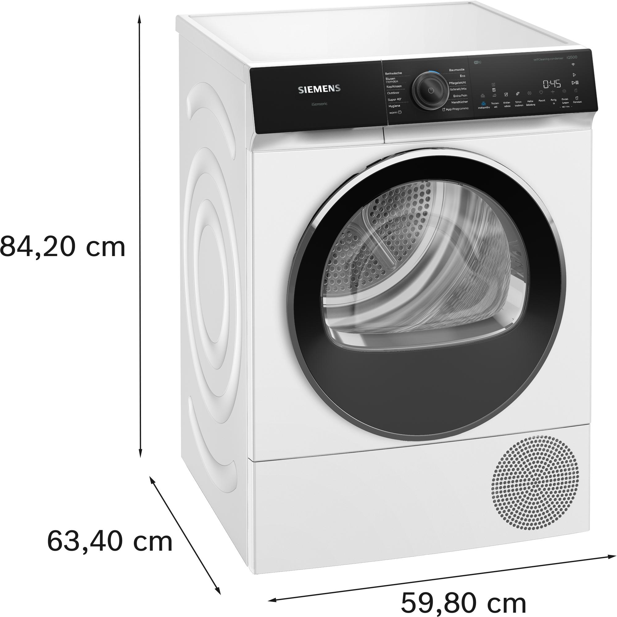 Thumbnail - Siemens WQ45H2BECO, Wäschetrockner, Weiss