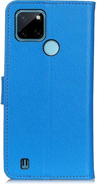 Produktbild MU Classic Litchi Leder Bookcover Series (Realme C25Y, Realme C21Y)