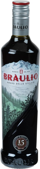 Actual product image Braulio Amaro Alpino di Bormio (18 years, 21 %, Italy, 1 x 70 cl, Bitter liqueurs)