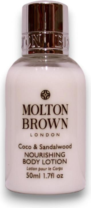 Actual product image Molton Brown Coco Sandalwood Nourishing Body Lotion 50 ml (Body lotion, 50 ml)