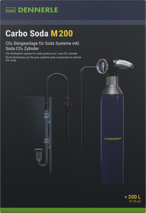 Image du produit Dennerle Carbo Soda M 200 (Engrais pour aquarium)