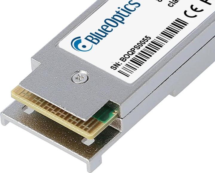 Actual product image BlueOptics QSFP28 Transceiver 1310nm 100GBASE-LR4 10KM industrial