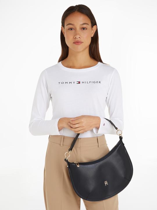 Actual product image Tommy Hilfiger Sac Hobo Chic - Noir