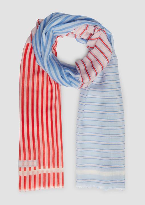 Immagine prodotto S.Oliver Tuch Gestreifter Schal aus Webware