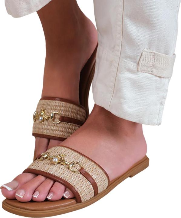 Produktbild Where's That From Sandalen Harmony Trinkhalm PU (38)