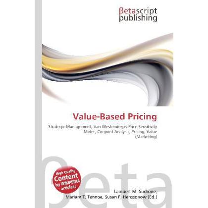 Thumbnail - Value-Based Pricing, Fachbücher von Lambert M. Surhone, Mariam T. Tennoe, Susan F. Henssonow