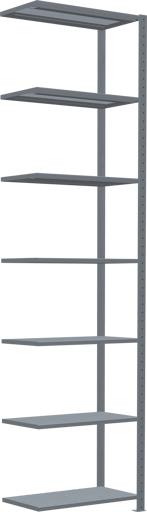 Actual product image Schulte Lagertechnik MULTIplus250 boltless bay system with cross brace