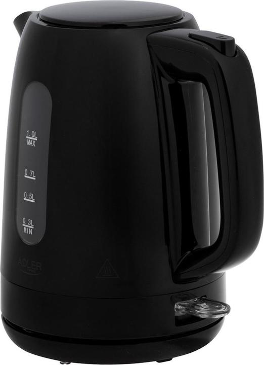 Produktbild Adler Elektrischer Wasserkocher AD 1380B schwarz (1 l)