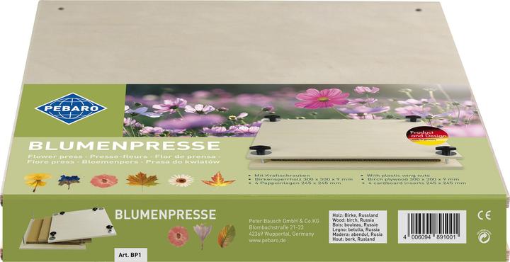 Produktbild Pebaro Blumenpresse